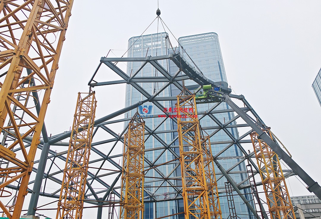 攻堅(jiān)克難，全速推進(jìn)|這個(gè)ETFE商業(yè)天幕迎來(lái)新進(jìn)展