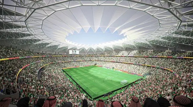 沙特公布2034年世界杯的15個(gè)場館設(shè)計(jì)，預(yù)計(jì)耗資數(shù)千億美元