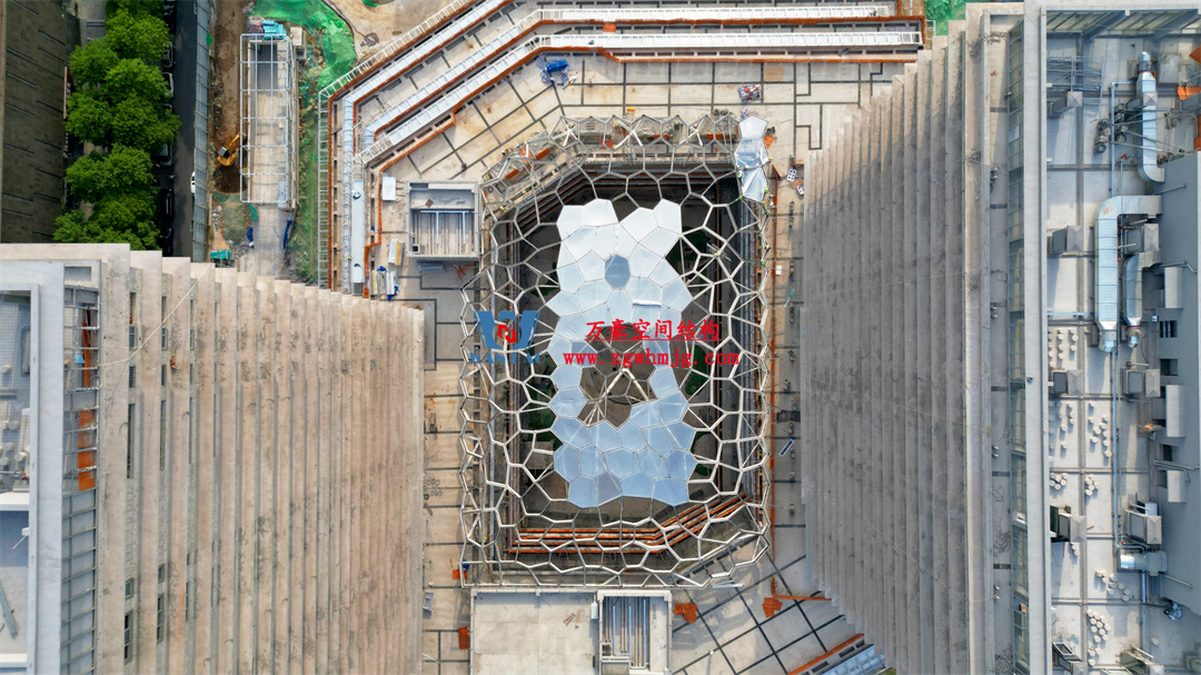 浙江萬豪空間結(jié)構(gòu)集團有限公司安吉云安里項目膜結(jié)構(gòu)工程進展報告