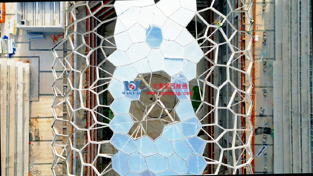 浙江萬豪空間結(jié)構(gòu)集團(tuán)有限公司安吉云安里項(xiàng)目膜結(jié)構(gòu)工程進(jìn)展報(bào)告