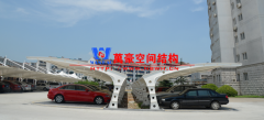 寧波車棚廠家哪家好？膜結(jié)構(gòu)車棚廠家優(yōu)先選擇萬豪