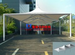 出入口張拉膜結(jié)構(gòu)是什么？有哪些特點？