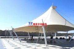 張拉膜涼亭有什么優(yōu)點(diǎn)？一般張拉膜結(jié)構(gòu)涼亭價(jià)格是多少？