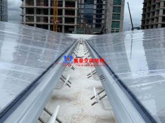 深圳龍華商業(yè)中心ETFE膜結構幕墻工程接近尾聲